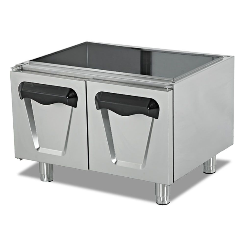 Dulap neutru dublu cu usi batante PLUS, inox, 80*79*55 cm - 0