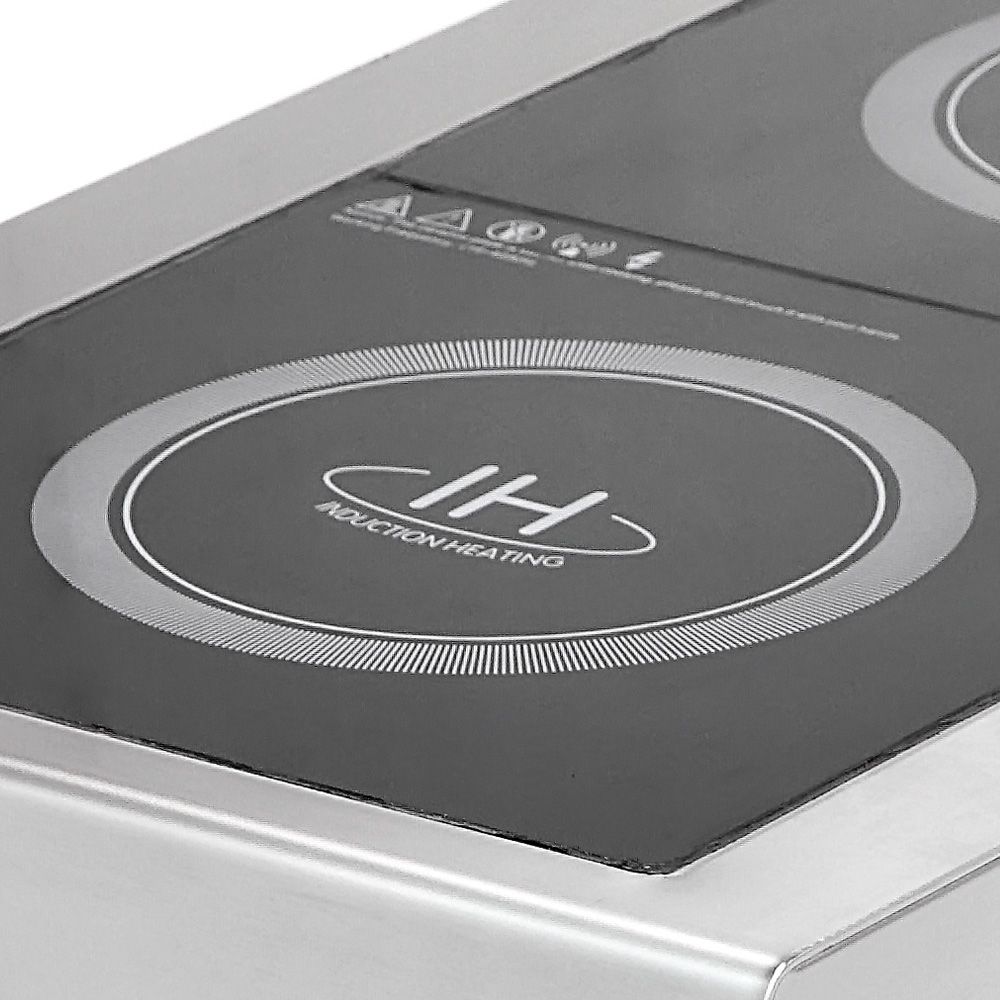 Masina de gatit electrica, inox, cu 6 plite cu inductie PLUS, 120*90*30 cm - 3