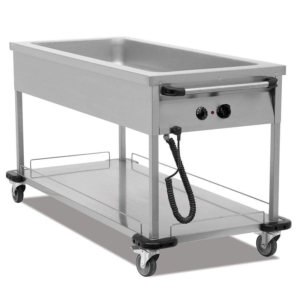 Carucior tip bain marie 4 cuve GN 1/1 - 0