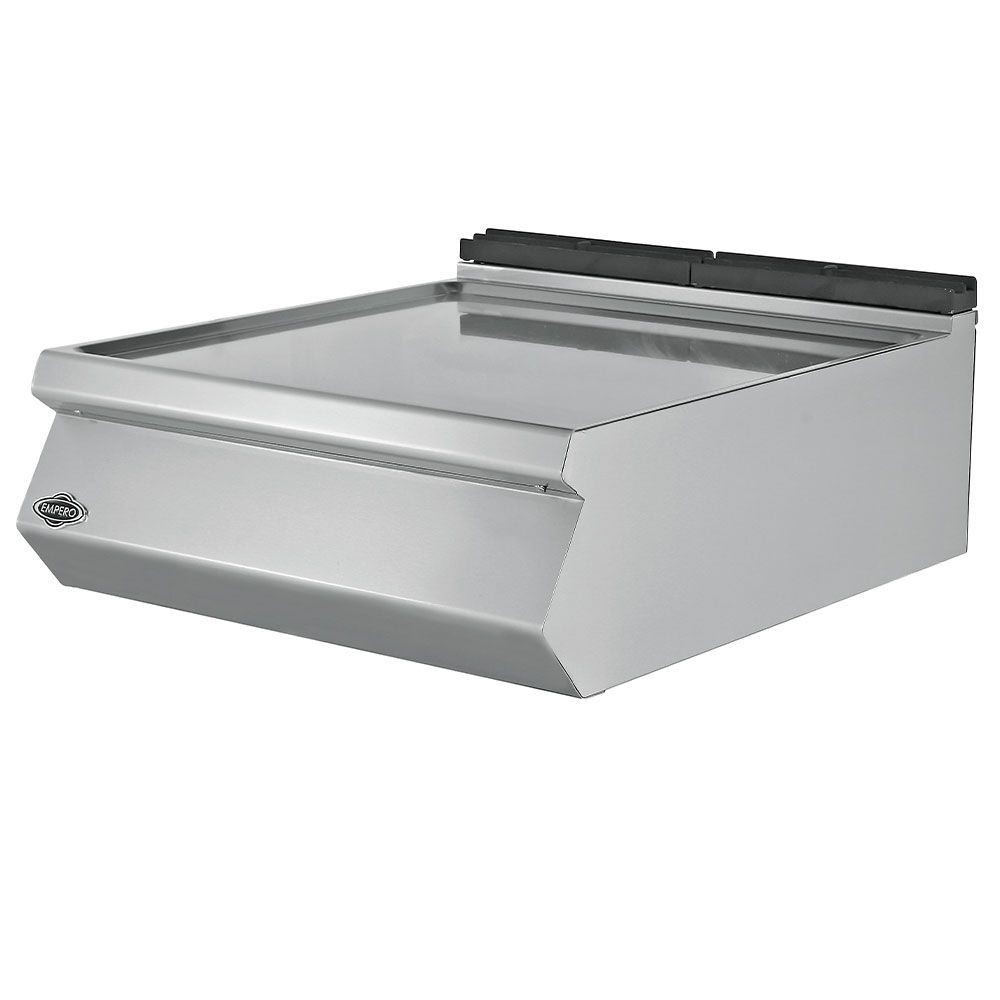 Masa de lucru neutra dubla PLUS, inox, 80*90*30 cm - 0