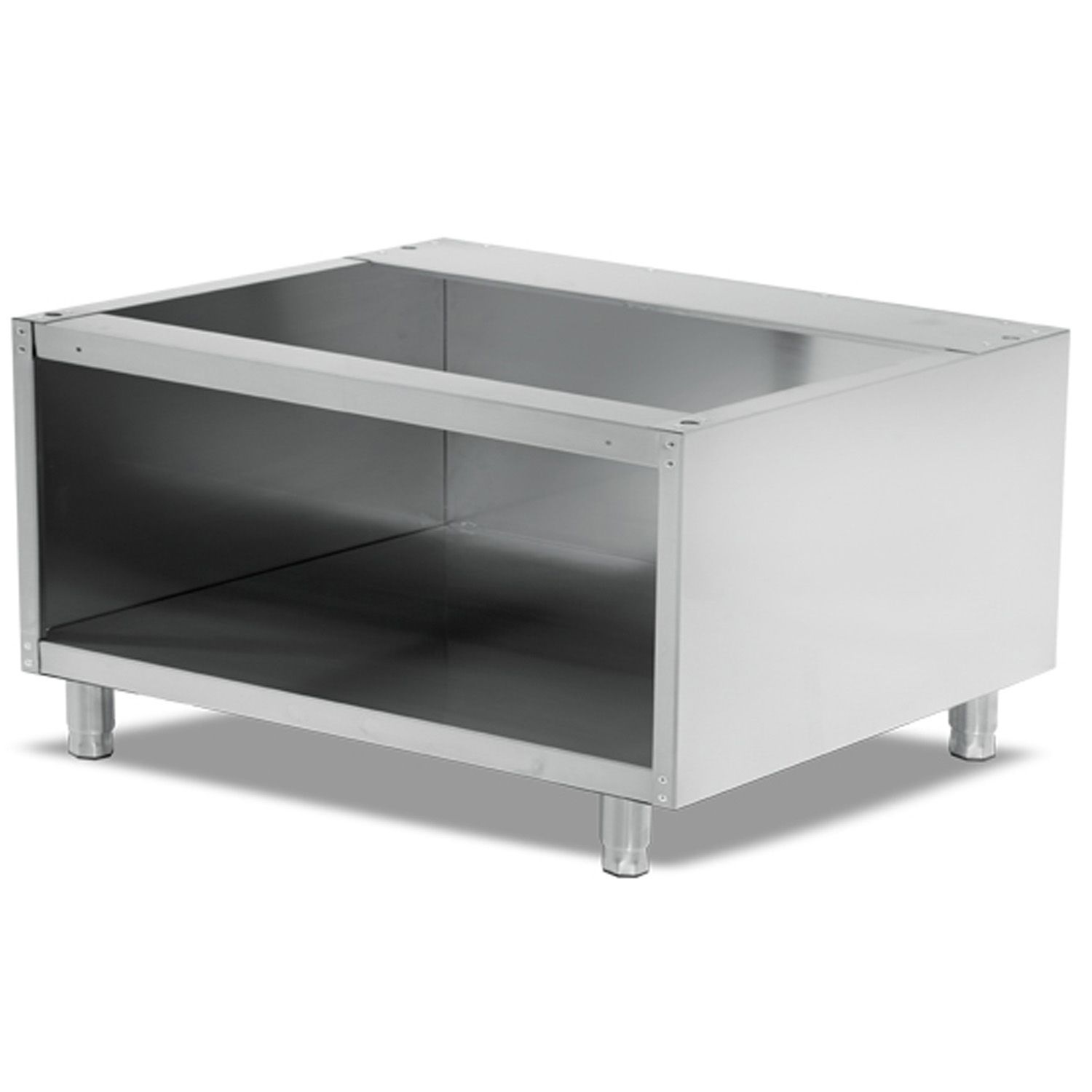 Dulap neutru triplu deschis PLUS, inox, 120*79*55 cm - 0