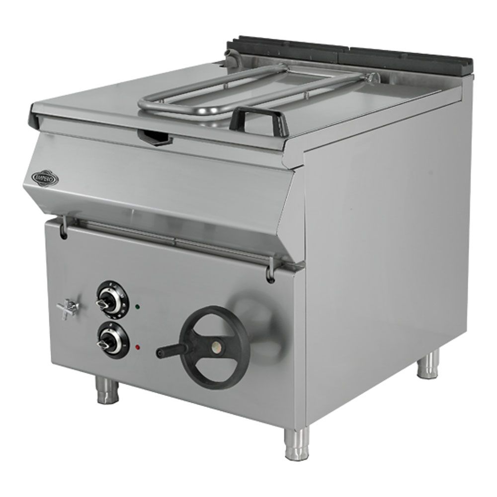 Tigaie basculanta electrica, inox, 120 lt, 120*90*85 cm - 0