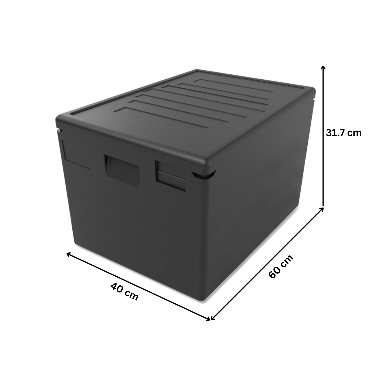 Termobox transport, 46 lt, 40*60*31,7 cm - 3