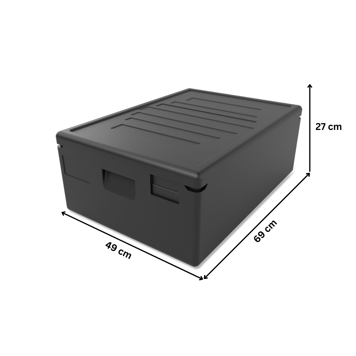 Termobox transport, 53 lt, 49*69*27 cm - 1