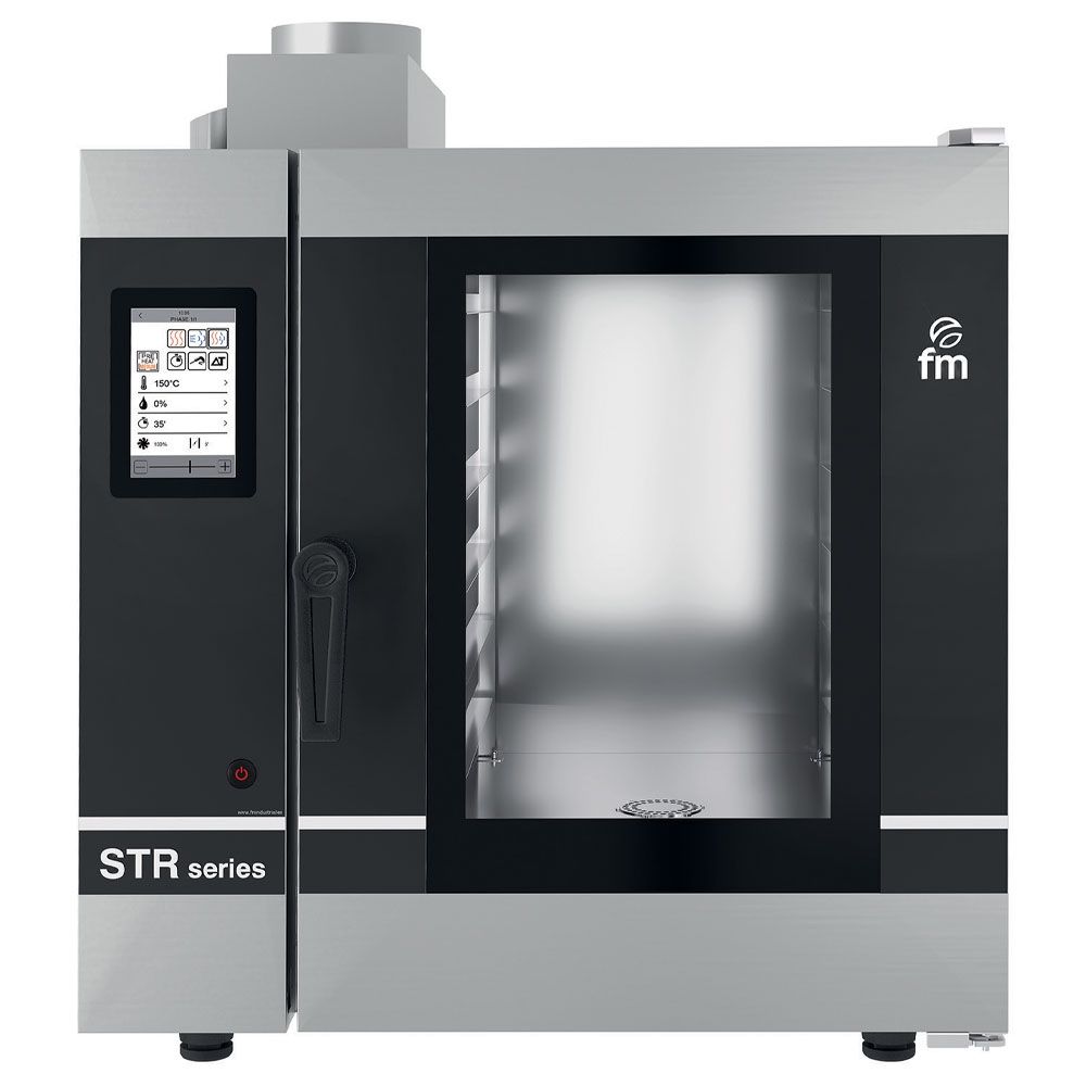 Cuptor profesional gastronomie / patiserie FM pe gaz cu 6 cuve si panou de control touchscreen - 0