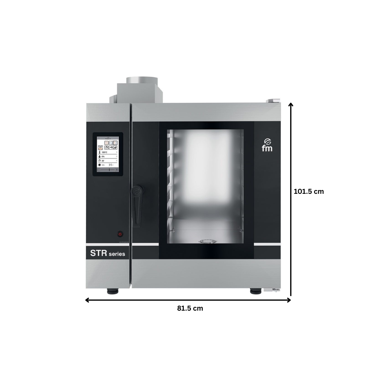 Cuptor profesional gastronomie / patiserie FM pe gaz cu 6 cuve si panou de control touchscreen - 2