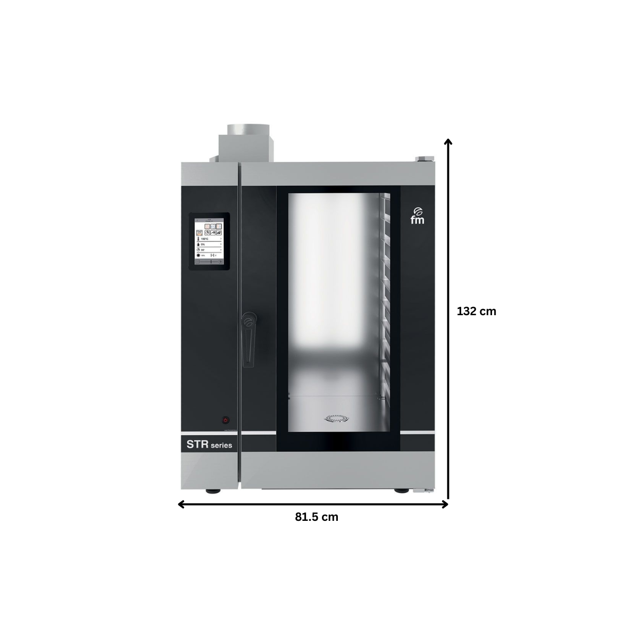 Cuptor profesional gastronomie / patiserie FM pe gaz cu 10 cuve si panou de control touchscreen - 2