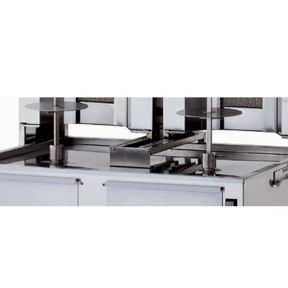 Aparat shaorma kebab pe gaz KALITEGAZ cu 3+3 arzatoare - 1