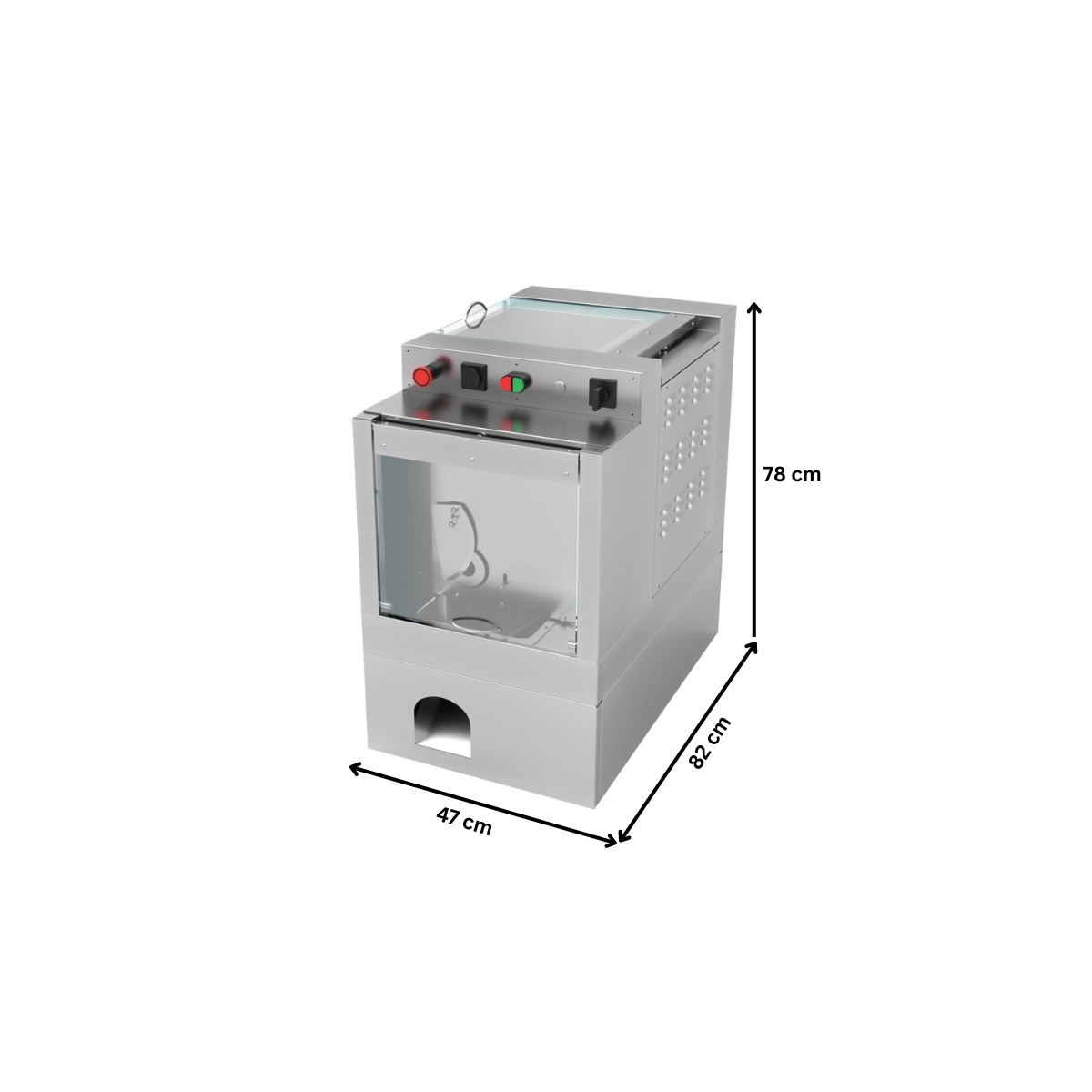 Portionator aluat, profesional, inox, 400kg/h, 47*82*78 cm - 1