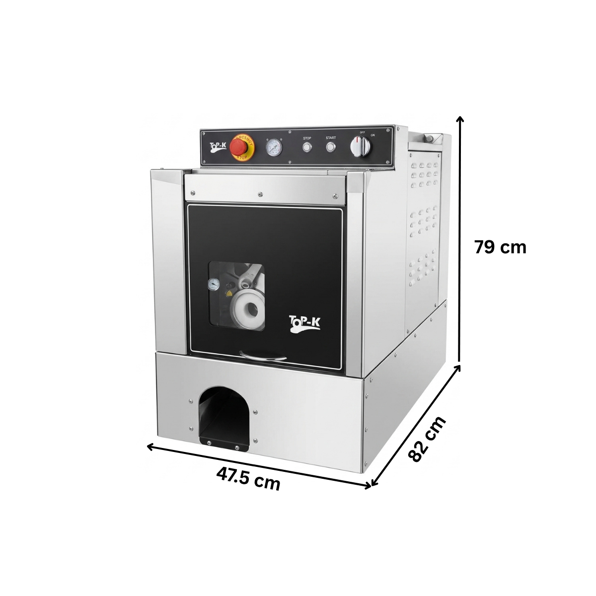 Masina de portionat aluat profesionala, capacitate: 400 kg/h, productivitate: 800-1200 buc/h - 7