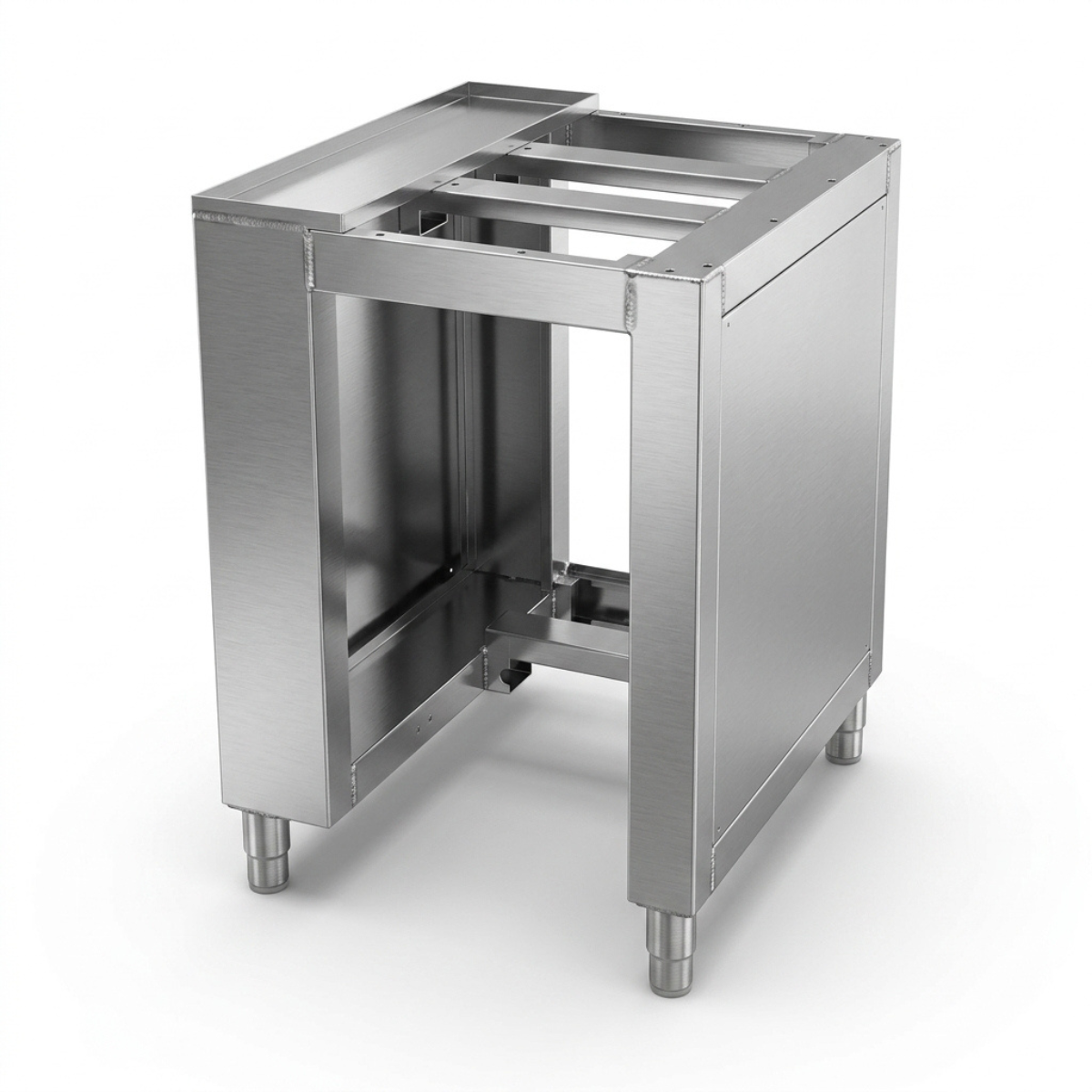 Set complet masina de portionat + rotunjit aluat+ stand otel inoxidabil - 4