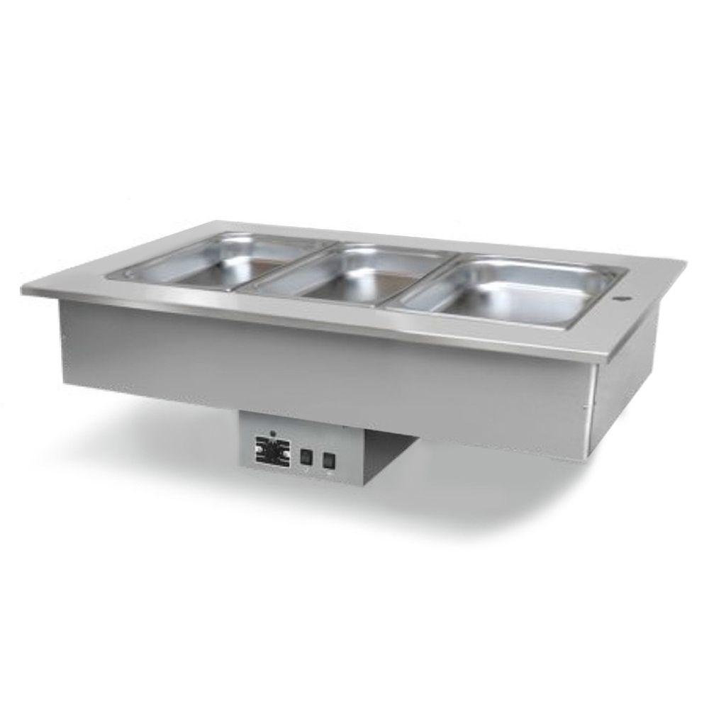 Modul bain marie drop-in 3 GN1/1 - 0