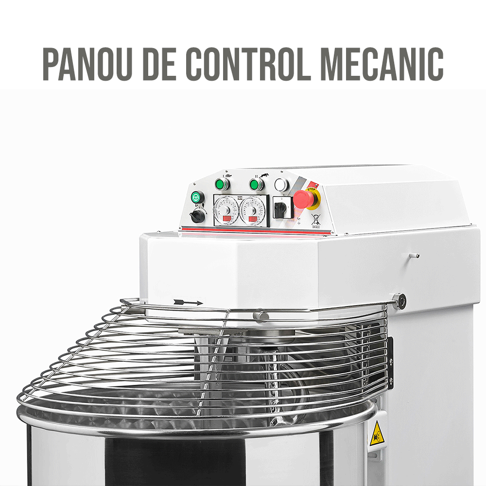 Malaxor aluat, 101 lt, 60 kg, 64*114*118 cm - 1