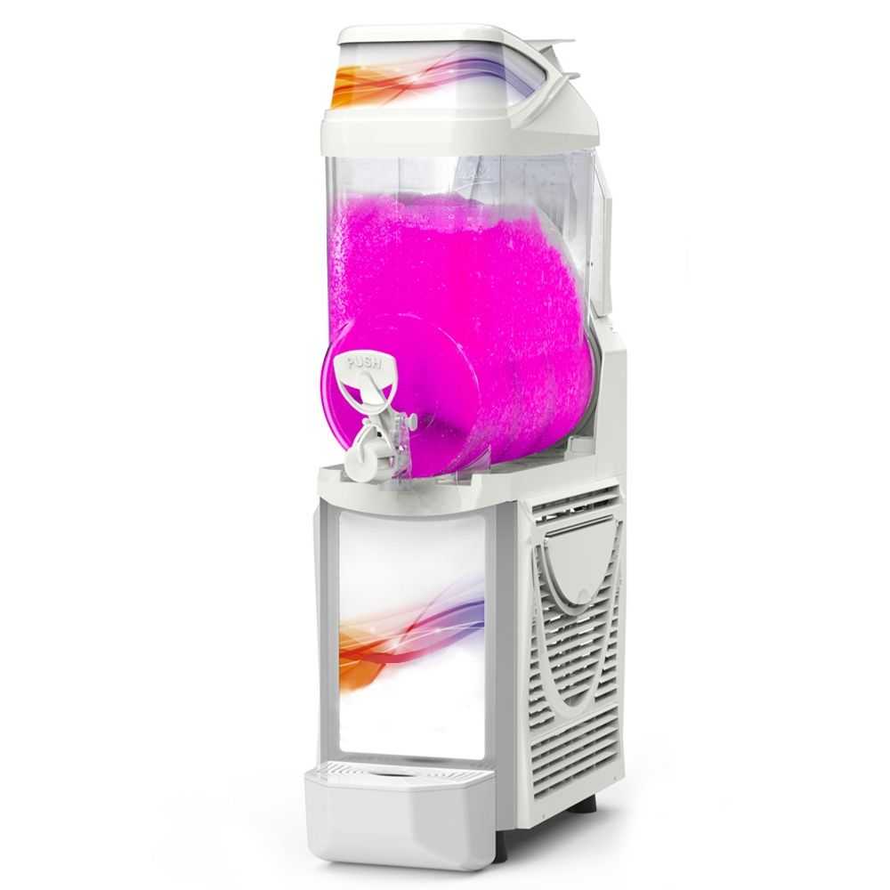 Aparat granita, sorbet, inghetata soft, iaurt, creme 1 bazin 12 lt cu mixer - 0