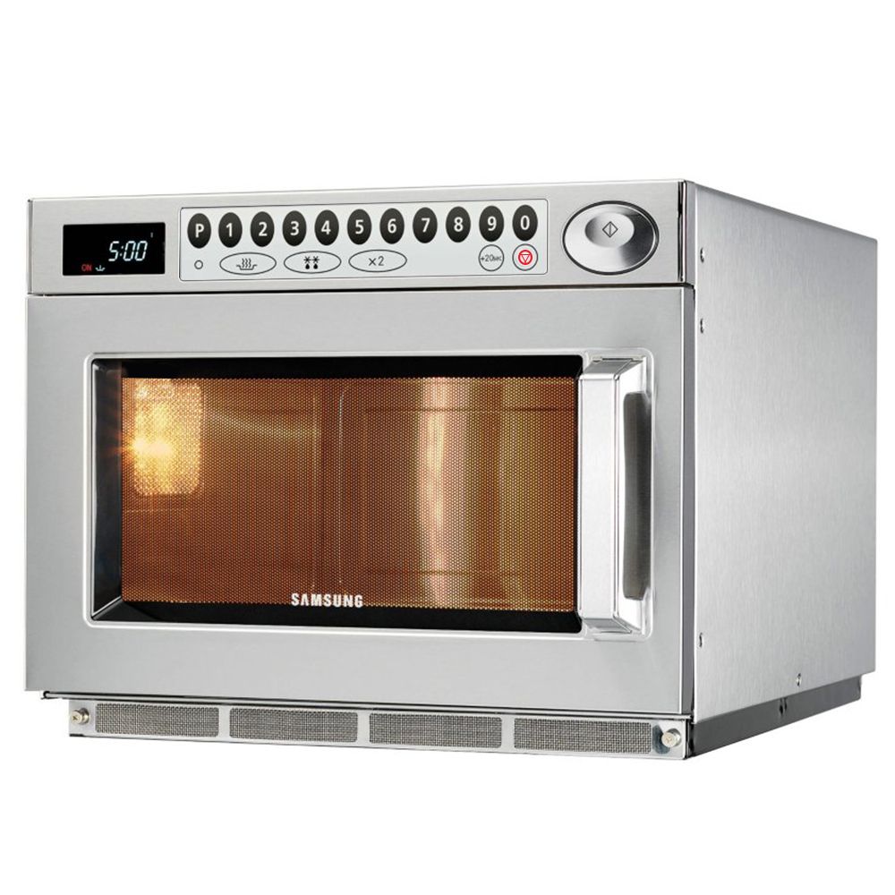 Cuptor profesional profesional cu microunde Samsung, inox, 26 lt - 0