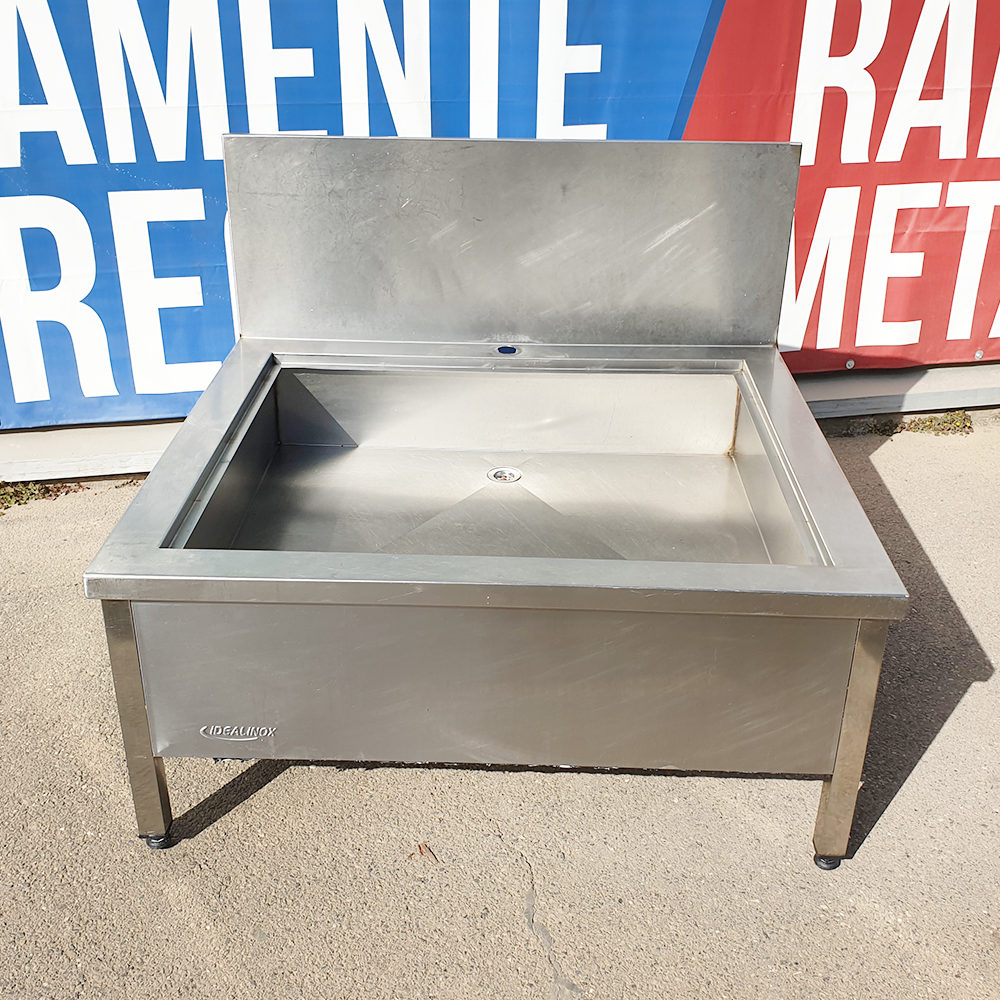 Spalator inox pentru oale 100*110*90 cm - 1