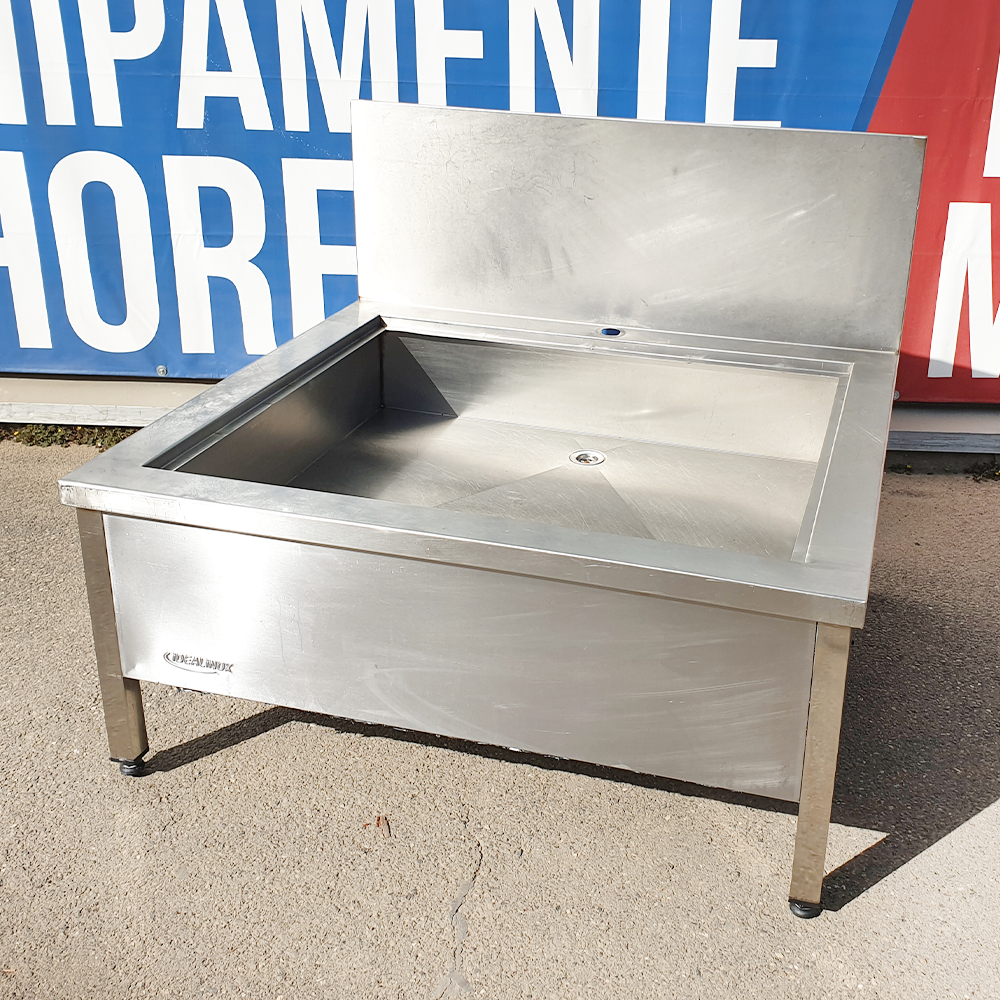 Spalator inox pentru oale 100*110*90 cm - 2