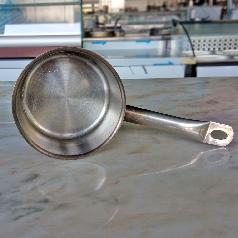 Cratita inox cu maner 1 lt - 0