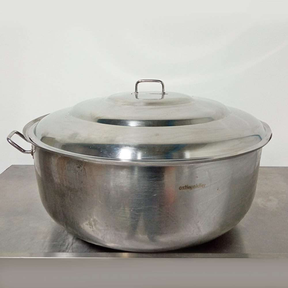 Cratita inox cu capac diam. 70 - 0