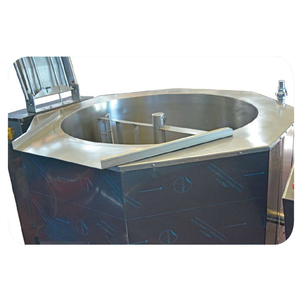 Marmita pe gaz cu palete mixare, profesionala, inox, 500 LT, 212*184,5*144 cm - 0