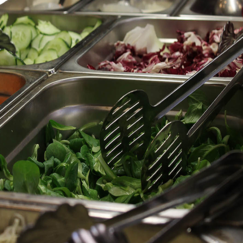 Salad bar FRENOX, inox, 4*1/1 GN, 140*70*85 cm - 2