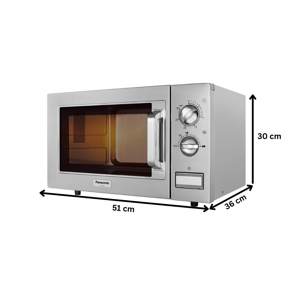 Cuptor profesional cu microunde Panasonic, inox, 22 lt - 4