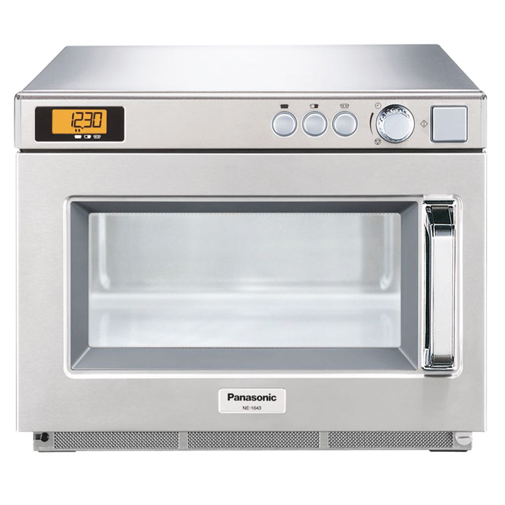 Cuptor profesional cu microunde Panasonic, inox, 18 lt - 1