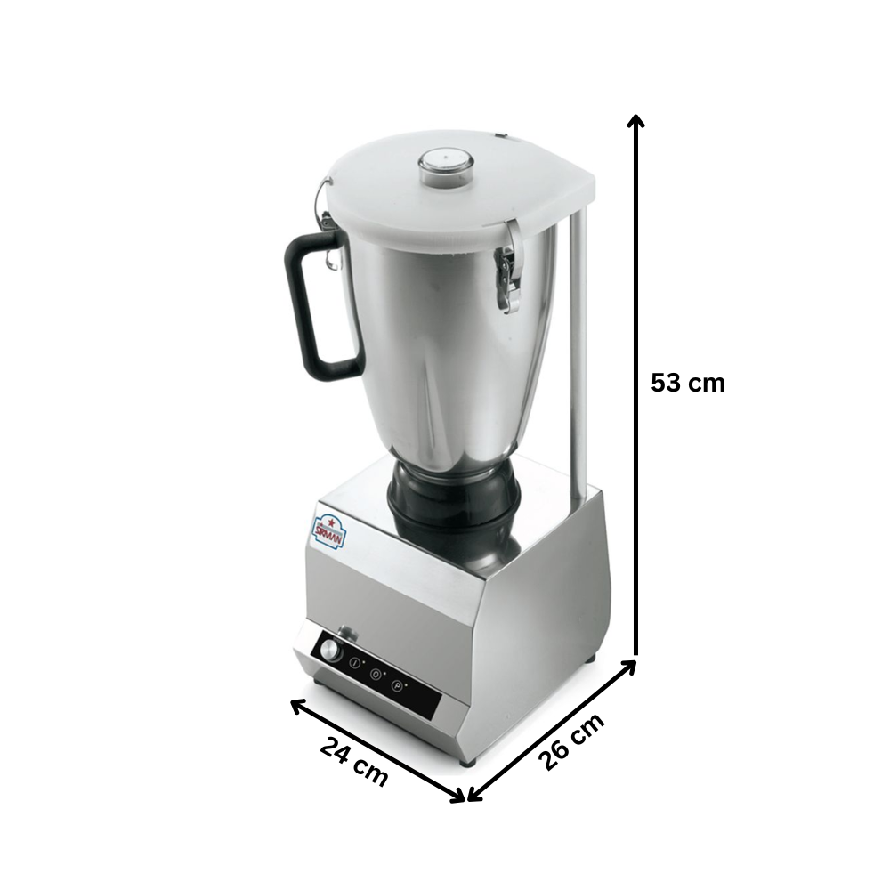 Blender SIRMAN cu variator de viteza si pahar de inox 5 lt - 2
