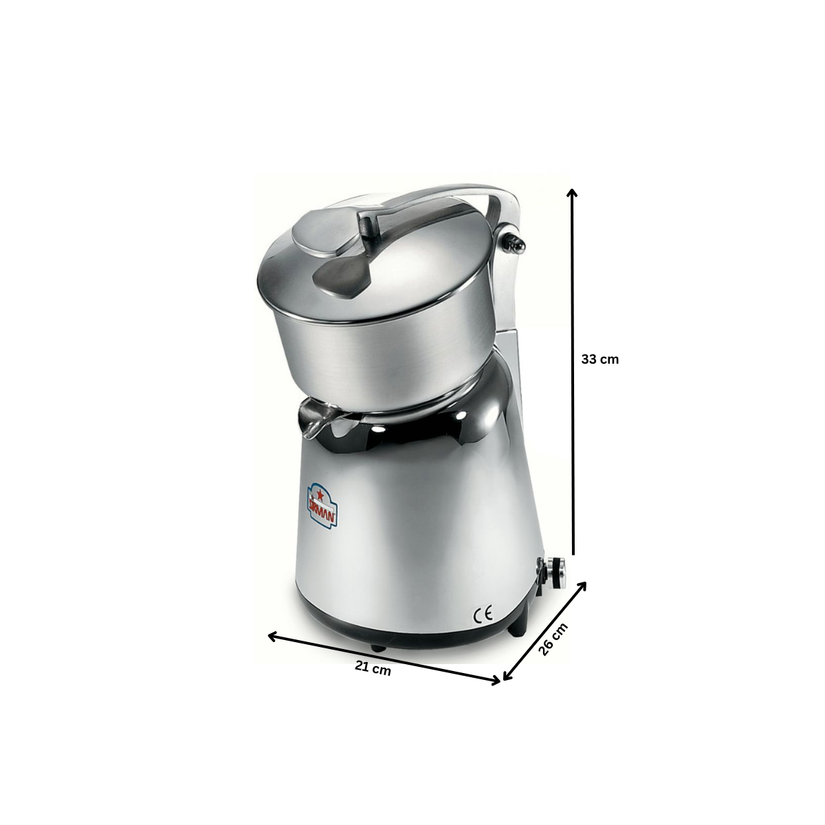 Storcator citrice SIRMAN electric cu maner, viteza variabila si microintrerupator - 3