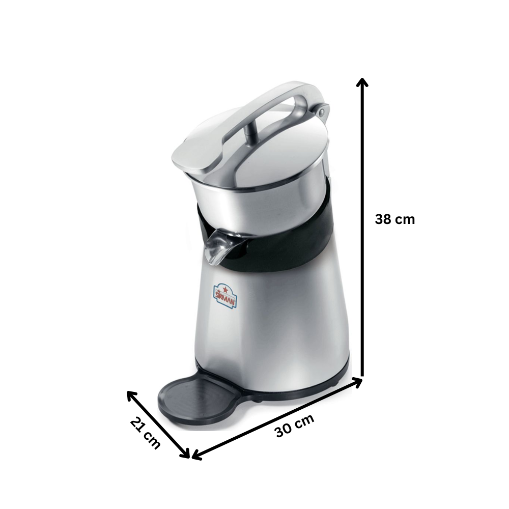 Storcator citrice SIRMAN electric cu maner, viteza variabila, bol din otel inox si microintrerupator - 4