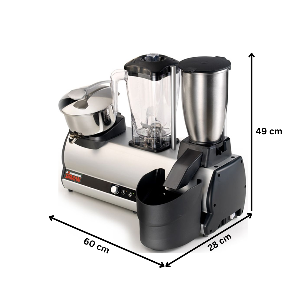 Grup multifunctional SIRMAN cu storcator, zdrobitor de gheata si blender - 2