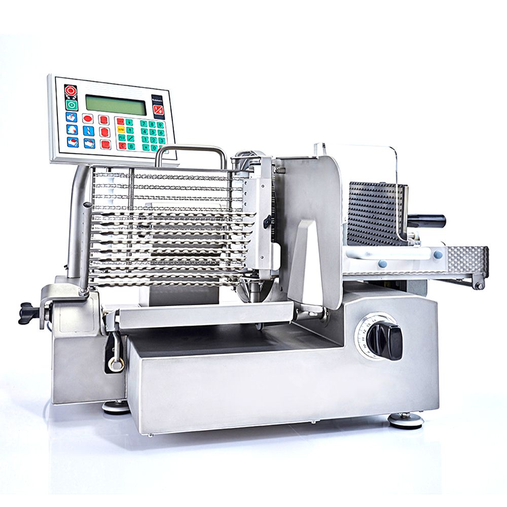 Feliator complet automat, pentru mezeluri, cu programare si asezare in ambalaj SIRMAN diametru 33 cm - 1