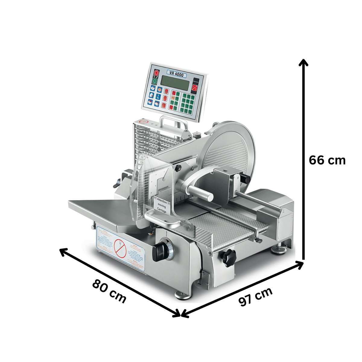 Feliator complet automat, pentru mezeluri, cu programare si asezare in ambalaj SIRMAN diametru 33 cm - 10