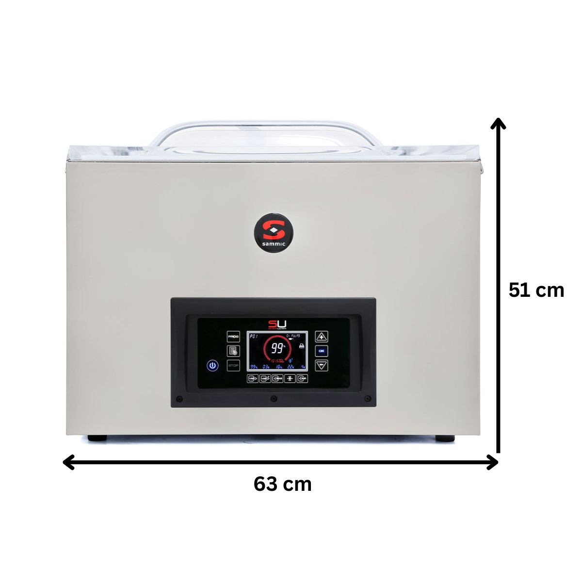 Masina de ambalat SAMMIC cu vacuum si senzor - 8