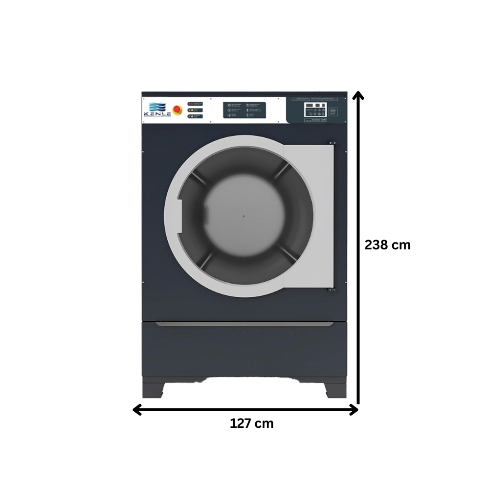 Uscator rotativ capacitate 55 kg, Abur - 2