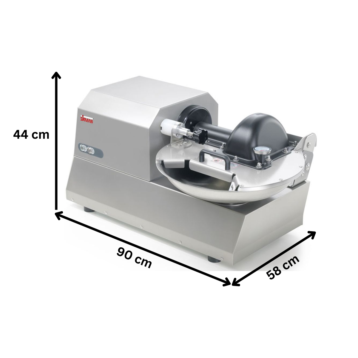 Cutter orizontal de banc SIRMAN 12 lt cu viteza variabila - 3
