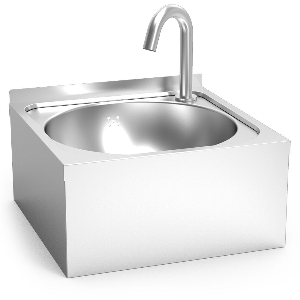 Chiuveta cu actionare electronica, inox, 45*45*21,5 cm - 0