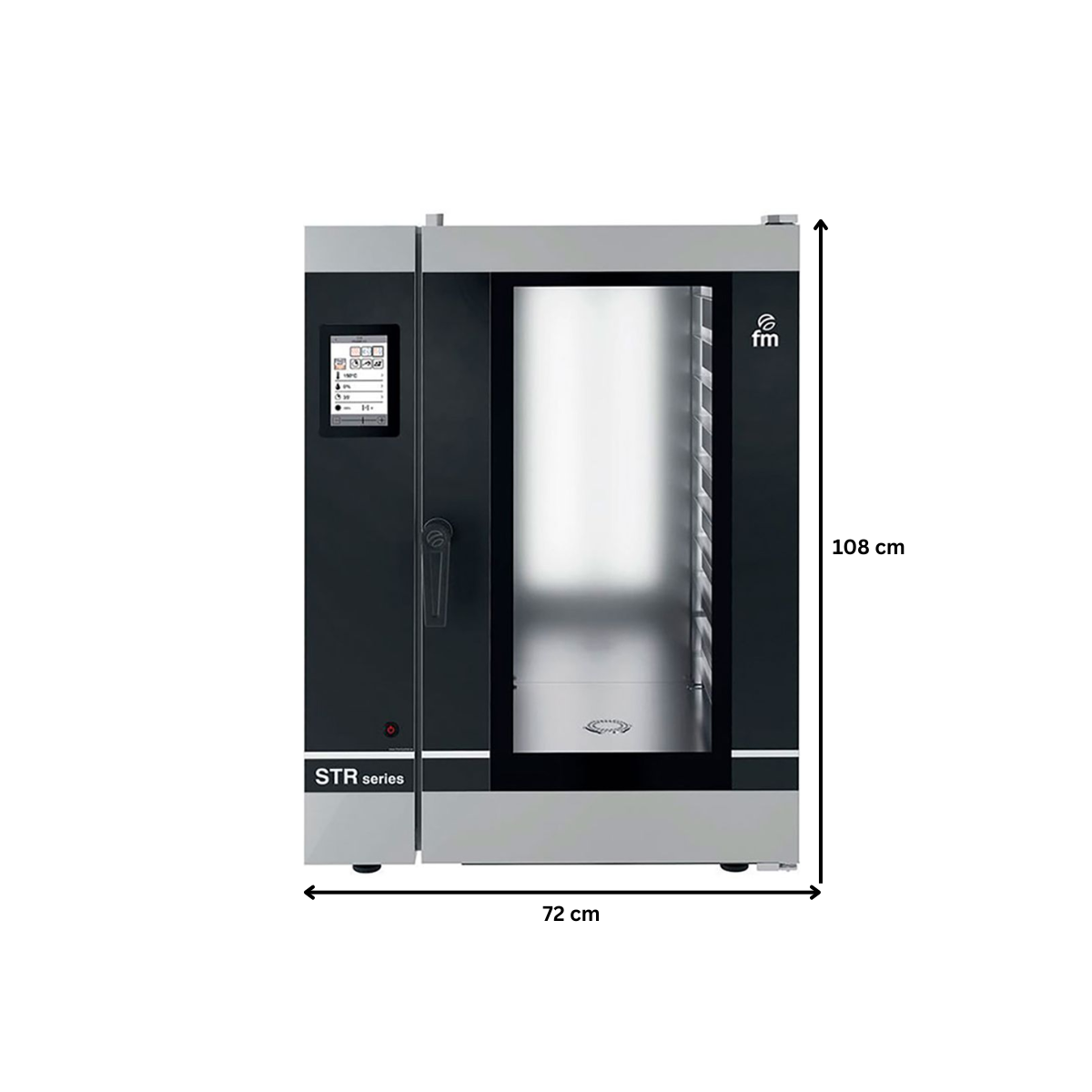 Cuptor profesional gastronomie FM electric cu 10 cuve si panou de control touchscreen - 2