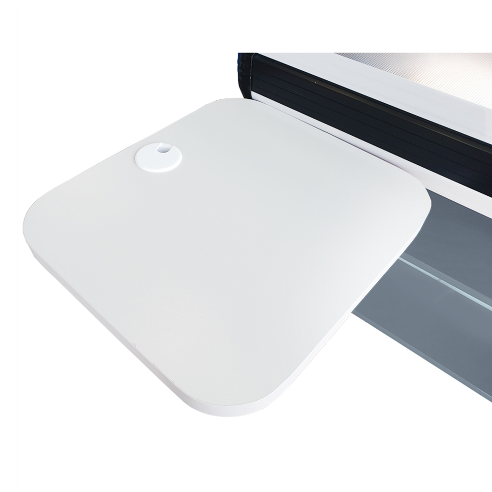 Masa tandem pentru casa de marcat 1,2 m rama din PVC dur - 1