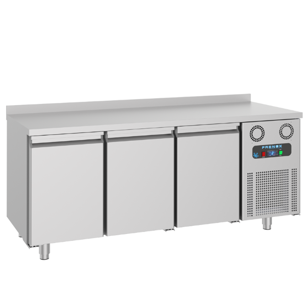 Masa rece FRENOX, profesionala, Eficienta Energetica, inox, 3 usi, 474 lt, 186.5*70*85 cm - 1