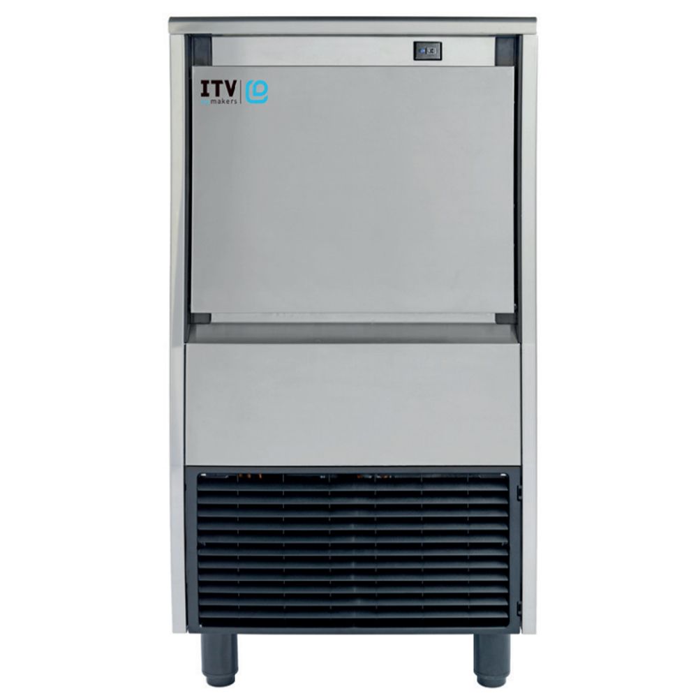 Masina cuburi de gheata profesionala ITV, capacitate 37 kg / zi + pompa drenaj - 0