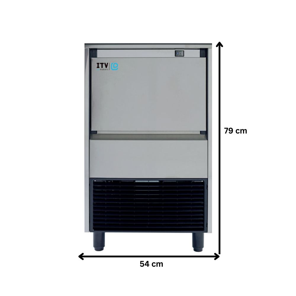 Masina cuburi de gheata profesionala ITV, capacitate 55 kg / zi - 4