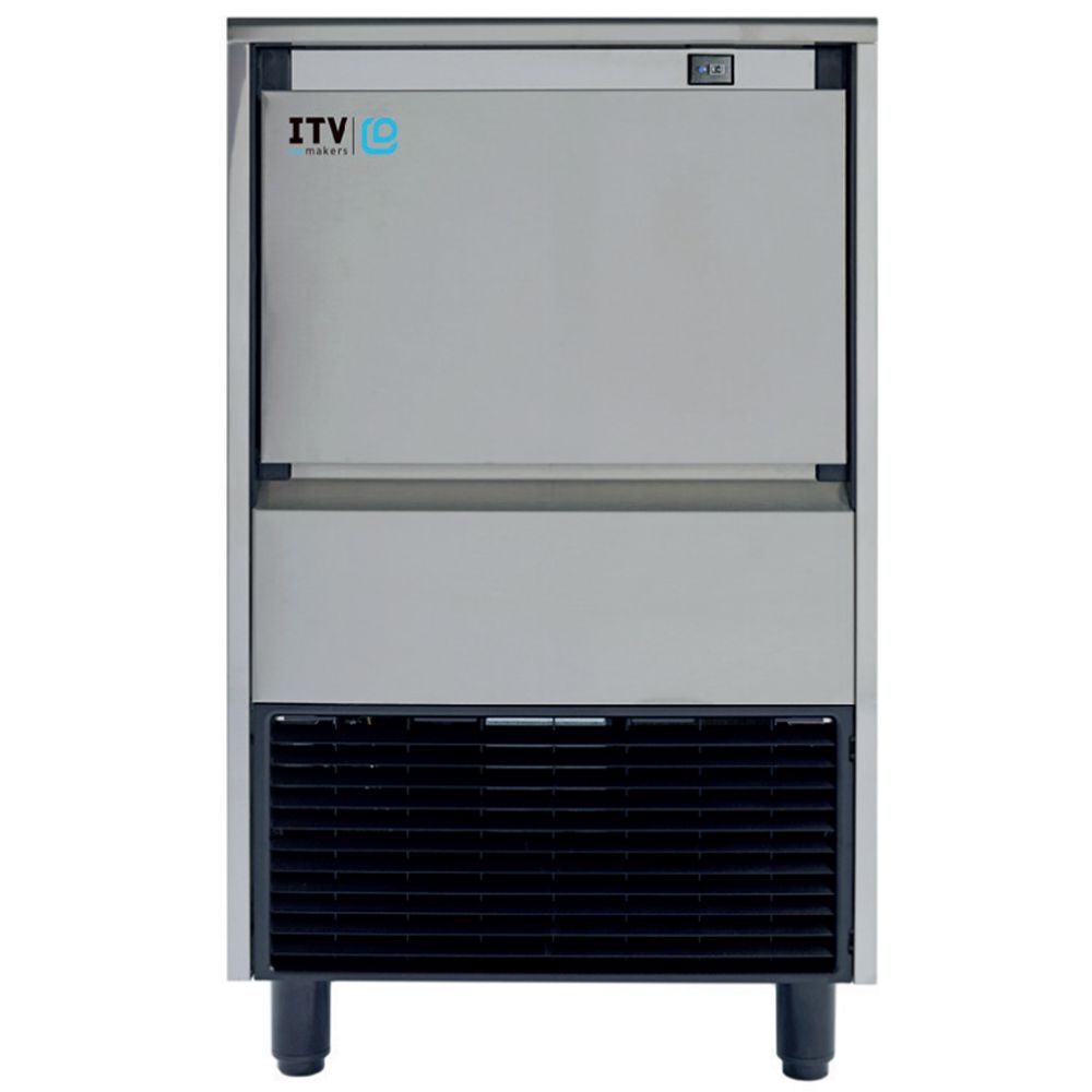 Masina cuburi de gheata profesionala ITV, capacitate 55 kg / zi + pompa drenaj - 0