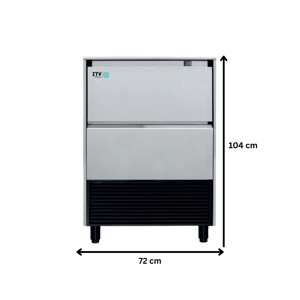 Masina cuburi de gheata profesionala ITV, capacitate 115 kg / zi + pompa drenaj - 5