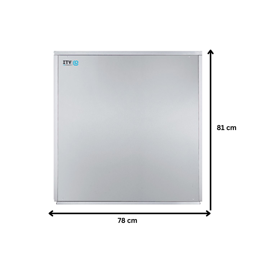 Masina cuburi de gheata profesionala ITV modulara, capacitate 153 kg / zi - 4