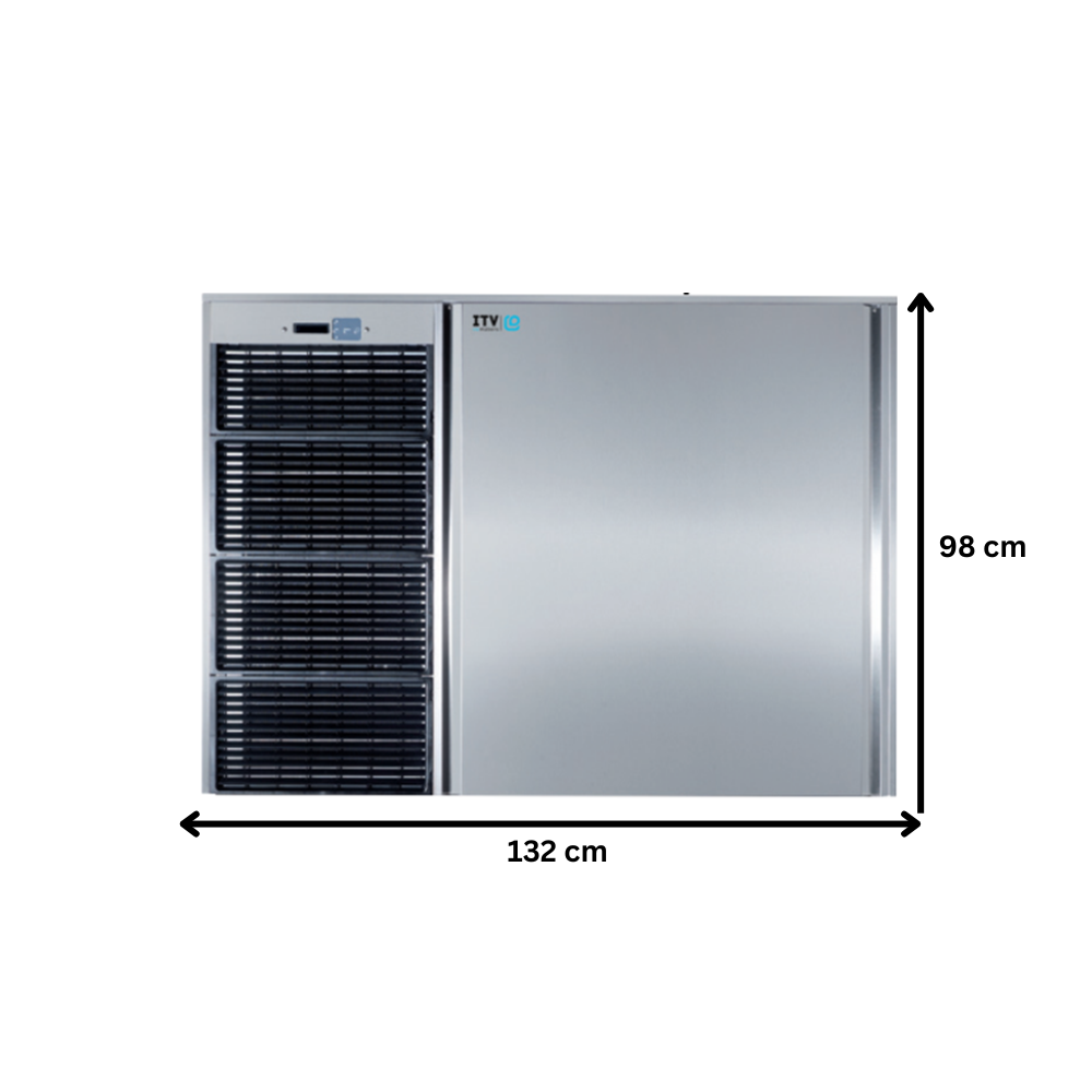 Masina cuburi de gheata profesionala ITV modulara, capacitate 380 kg / zi - 3