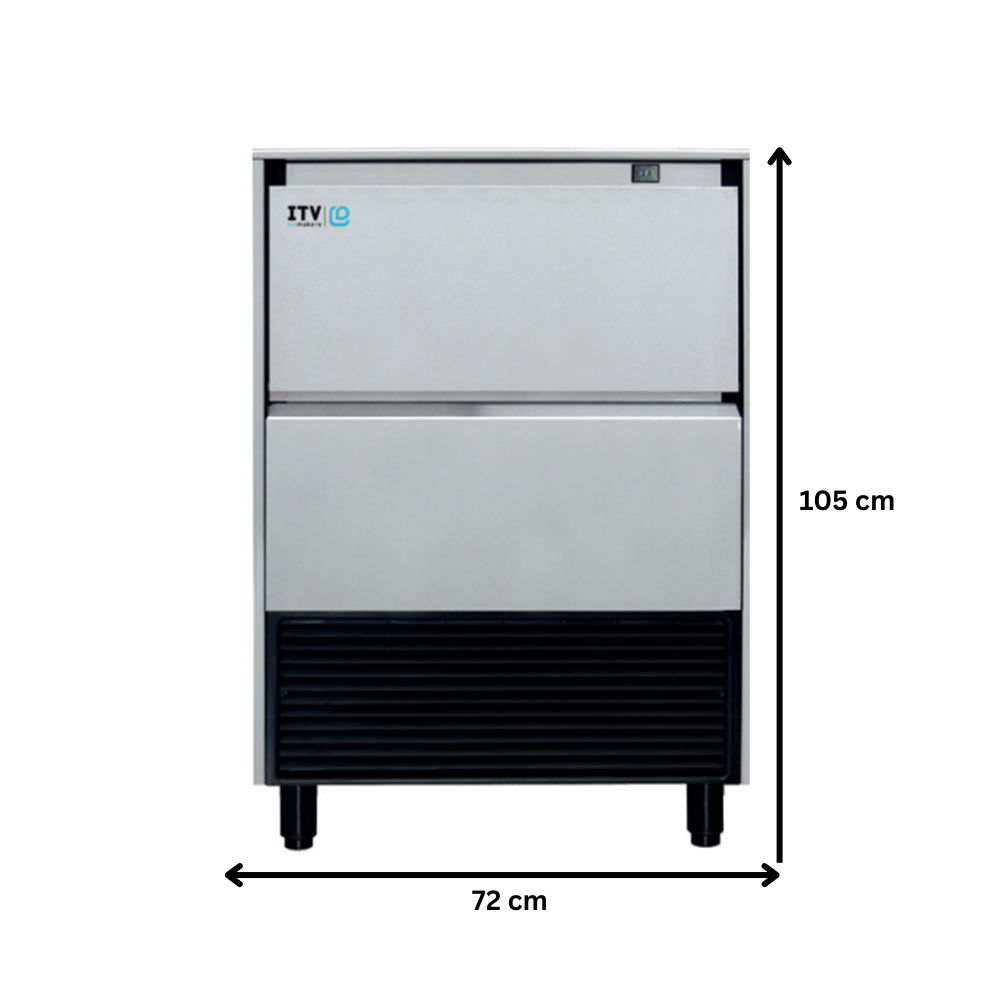 Masina cuburi de gheata profesionala ITV, capacitate 106 kg / zi + pompa drenaj - 5