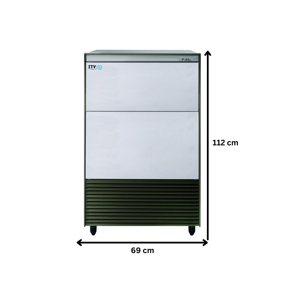 Masina cuburi de gheata profesionala ITV, capacitate 80 kg / zi - 2