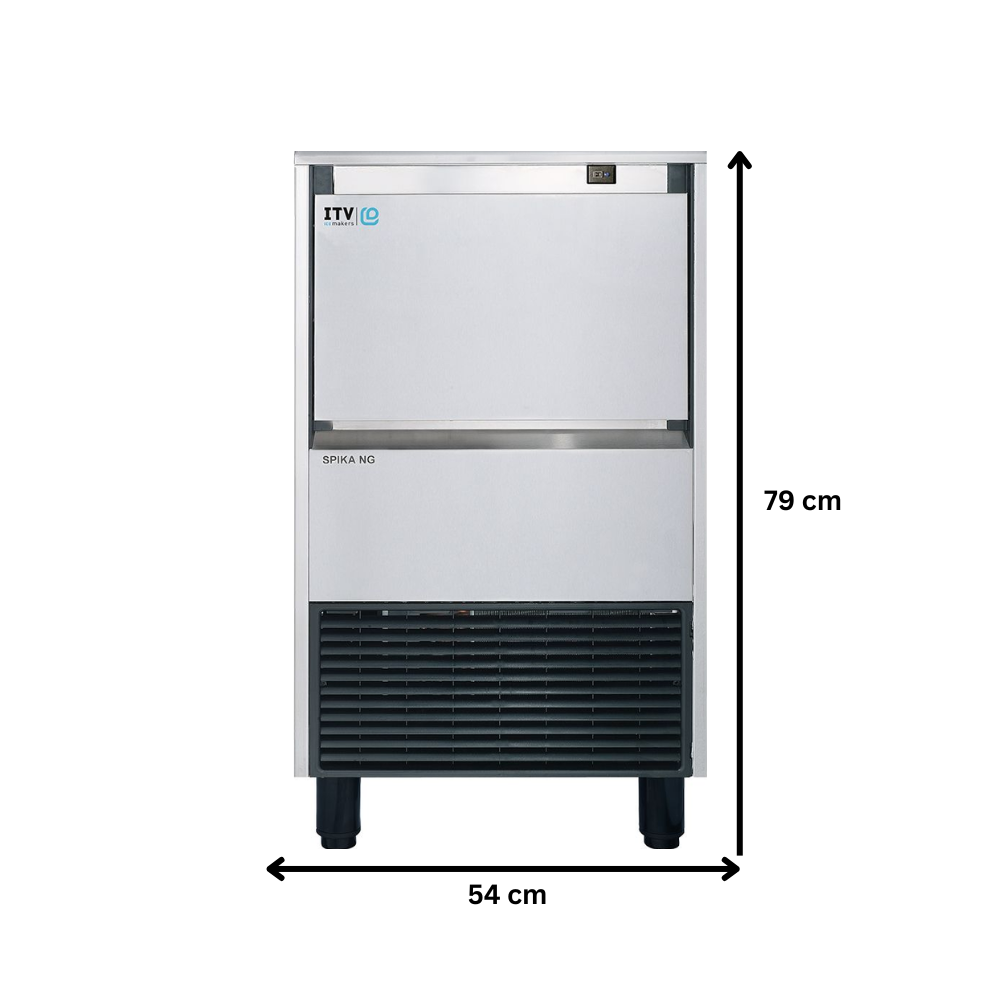 Masina cuburi de gheata profesionala ITV, capacitate 45 kg / zi + pompa drenaj - 5