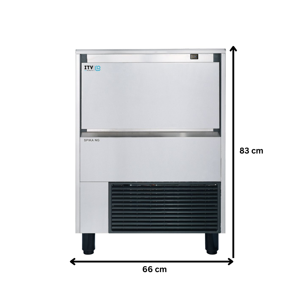 Masina cuburi de gheata profesionala ITV, capacitate 99 kg / zi + pompa drenaj - 5